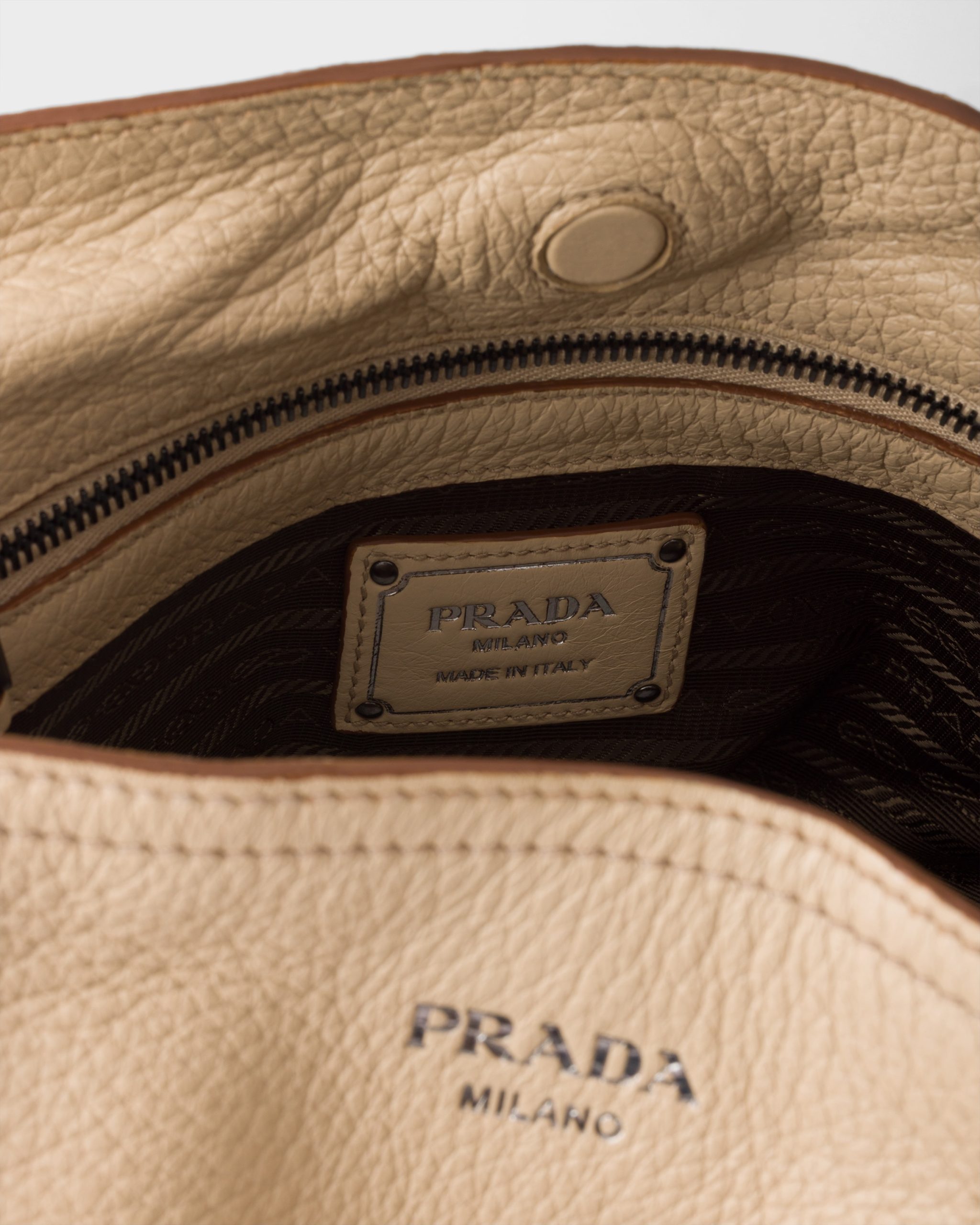 Prada Large leather tote bag - Image 2